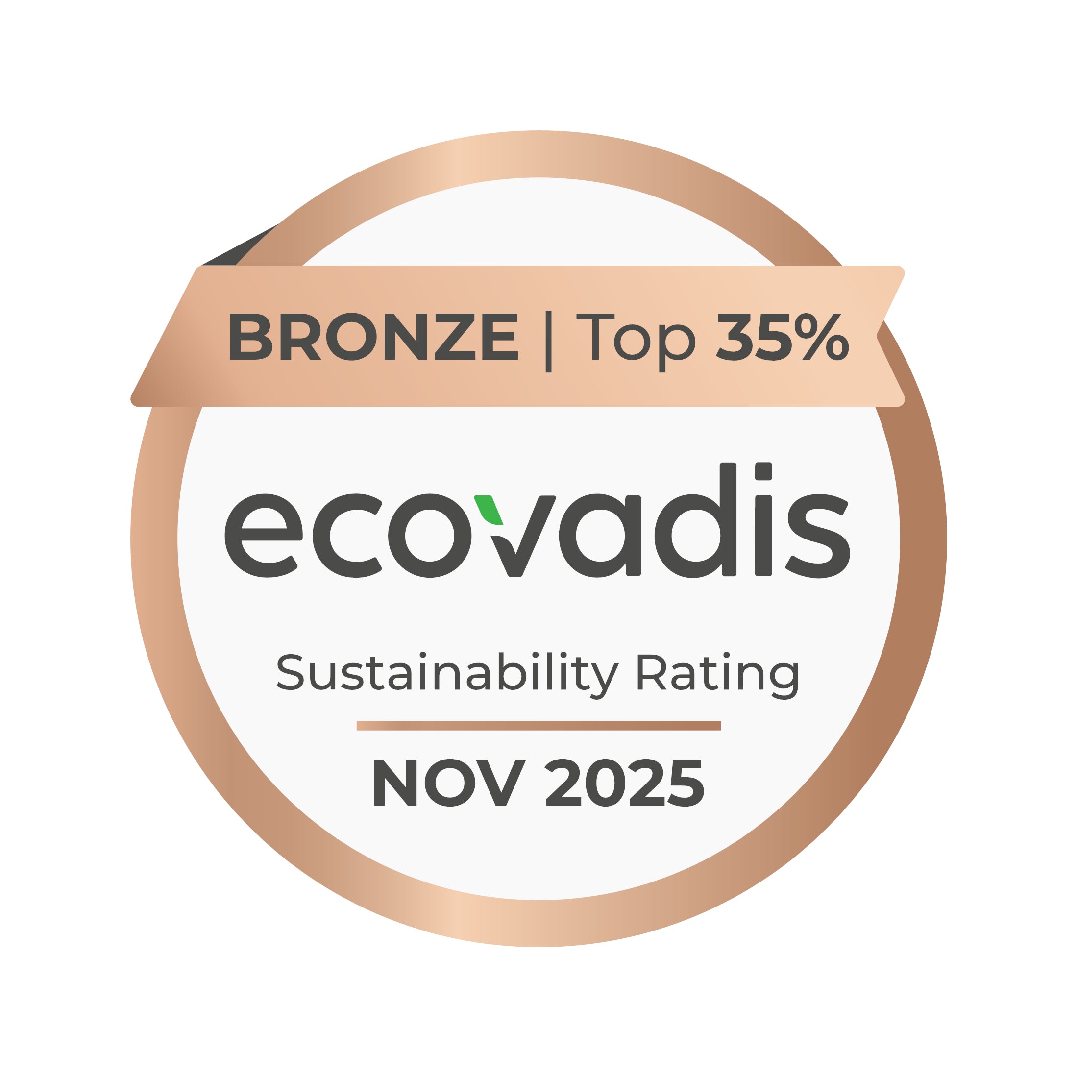 Sostenibilità al centro del nostro design: Tucano ottiene la valutazione EcoVadis Bronze