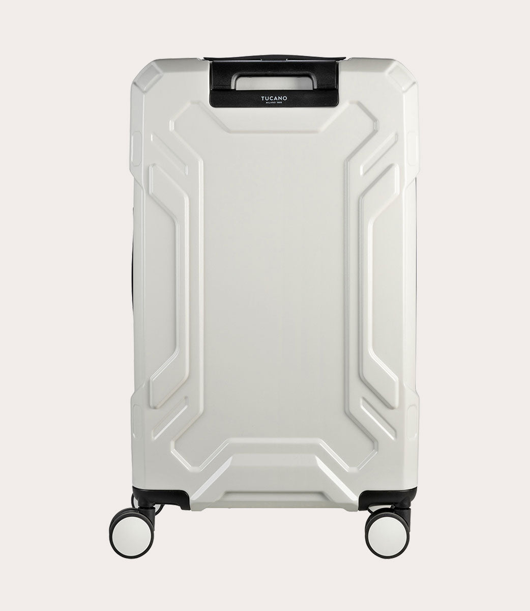 Iron 72L Bianco, vista laterale