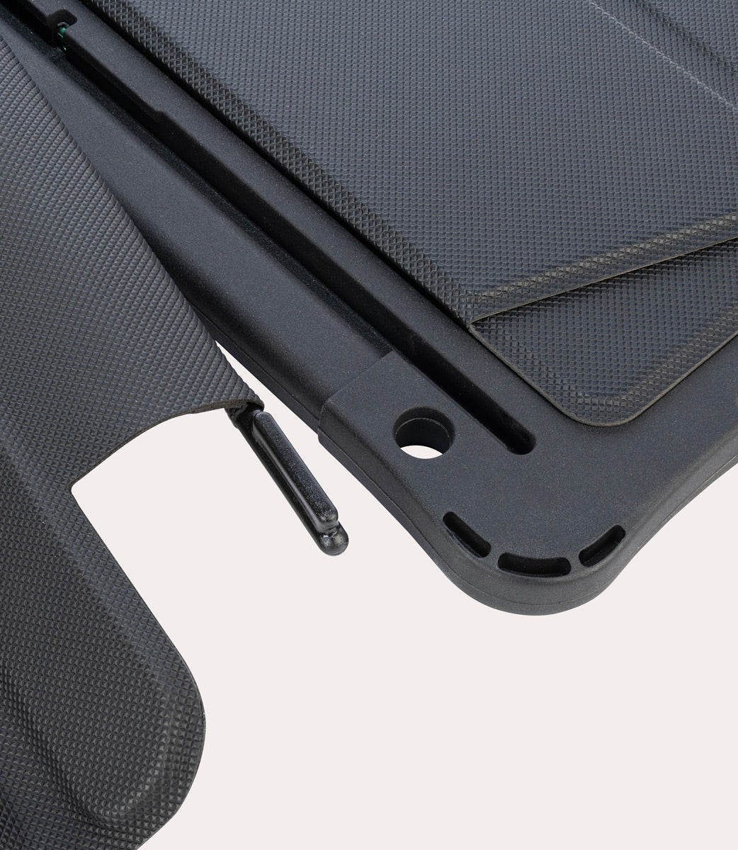 Tasto con tastiera e trackpad