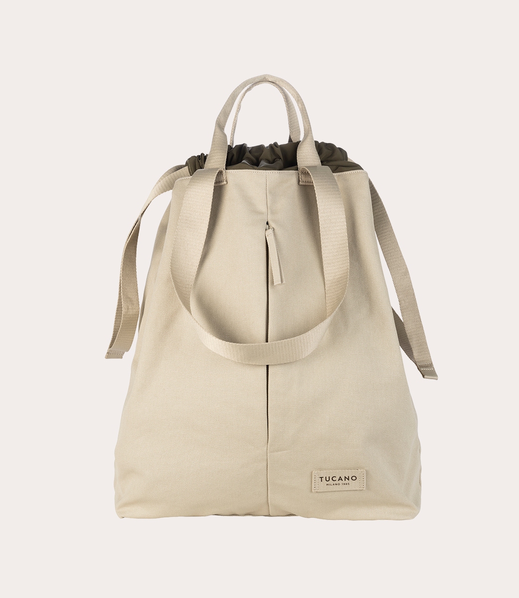 Tucano Borsa shopper verticale in canvas