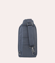 Astra crossbody Blu, vista laterale