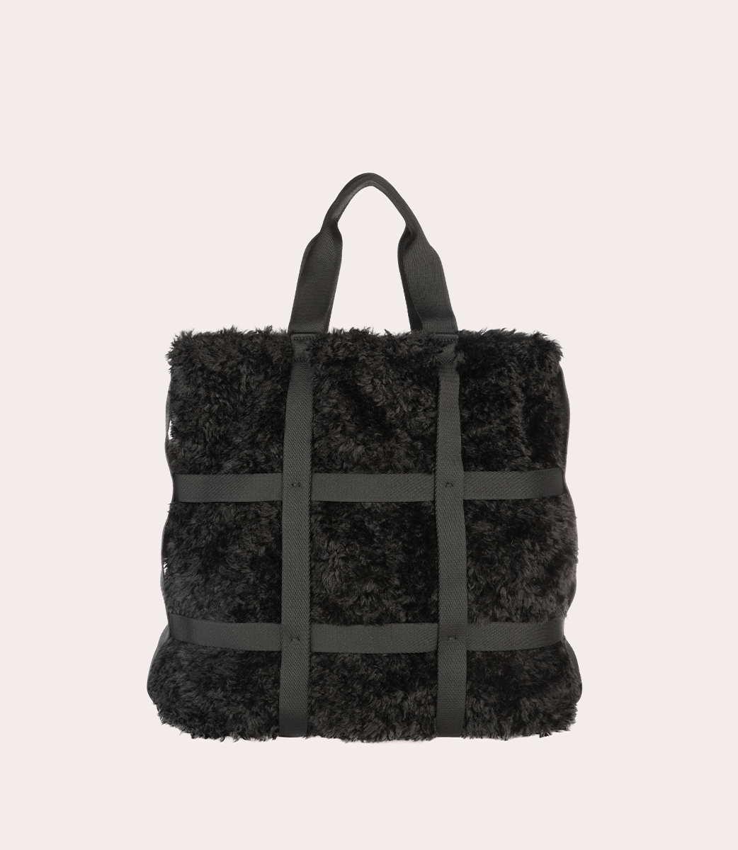 Cage Tote Bag Nero, immagine 3