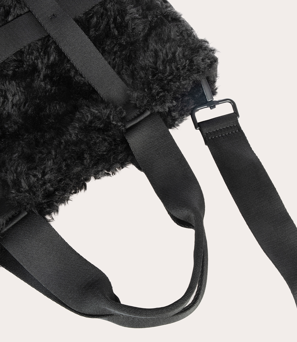 Cage Tote Bag Nero, immagine 4