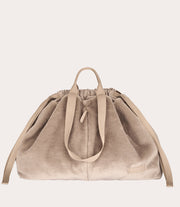 Carry Fur Large Marrone Chiaro, vista frontale