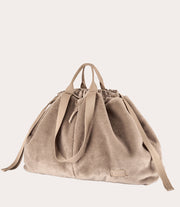 Carry Fur Large Marrone Chiaro, vista posteriore