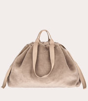 Carry Fur Large Marrone Chiaro, vista laterale