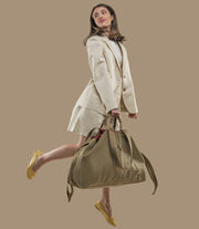 Carry Shopper Large Nero, vista posteriore