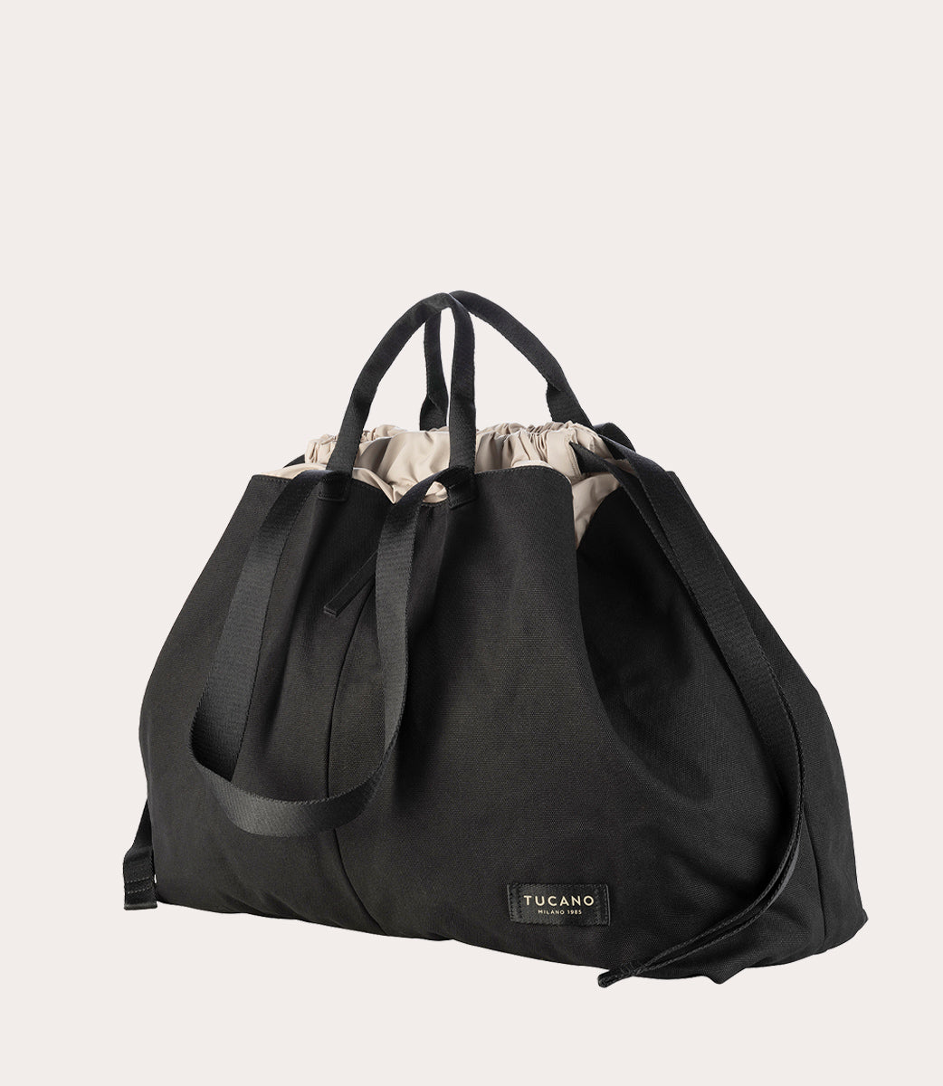 Carry Shopper Large Nero, dettaglio interno