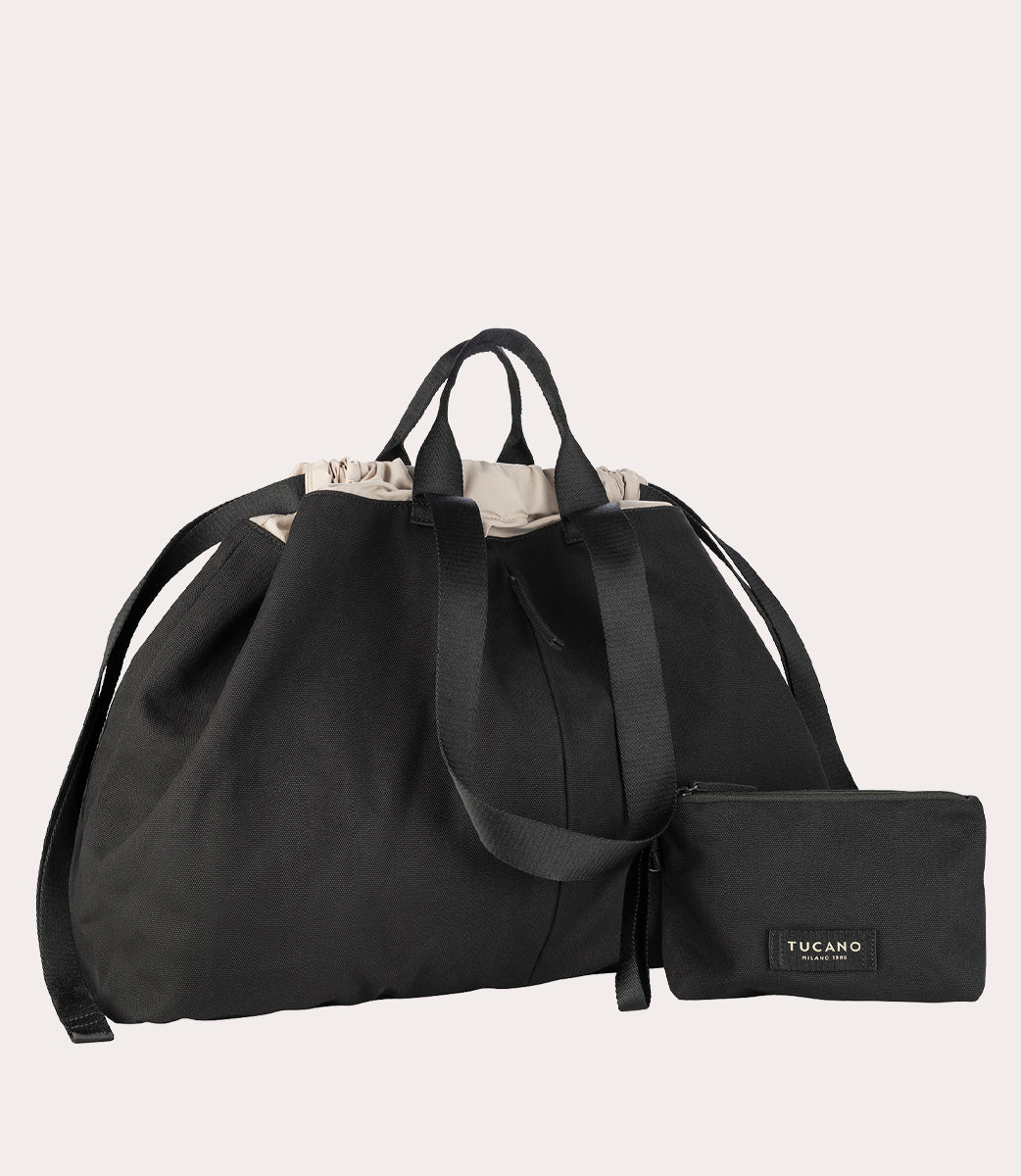 Carry Shopper Large Nero, vista superiore