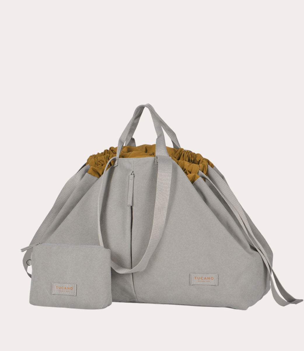 Carry Shopper Large Grigio, vista superiore