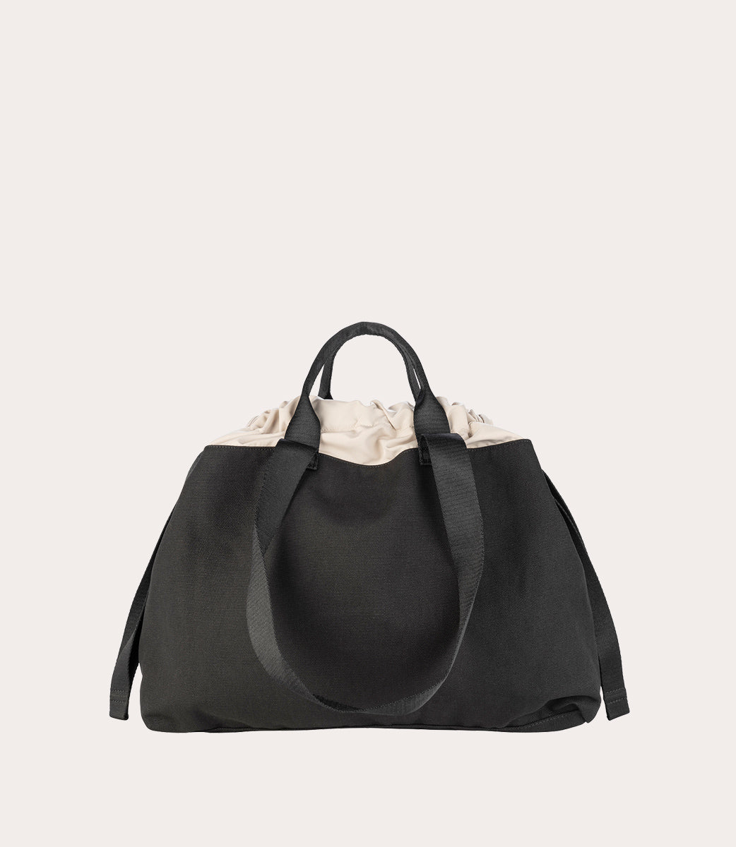 Carry Shopper Medium Nero, dettaglio interno