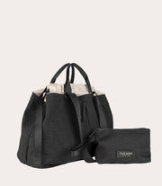 Carry Shopper Medium Nero, dettaglio