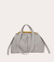 Carry Shopper Medium Grigio, vista frontale