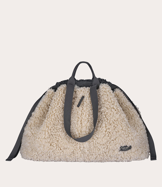 新品☆WACKOMARIA SHEEP SKIN DRAWSTRING BAG WACKO MARIA/SHEEP LEATHER DRAWSTRING BAG（BLACK）［レザードロー