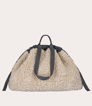 Carry Sheep Large Bianco, vista laterale