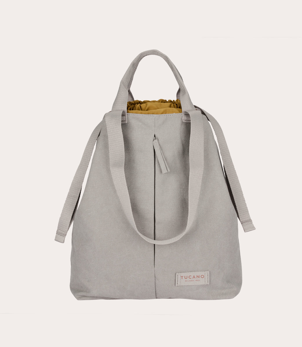 Carry Vertical Medium Grigio, vista frontale