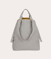 Carry Vertical Medium Grigio, vista laterale