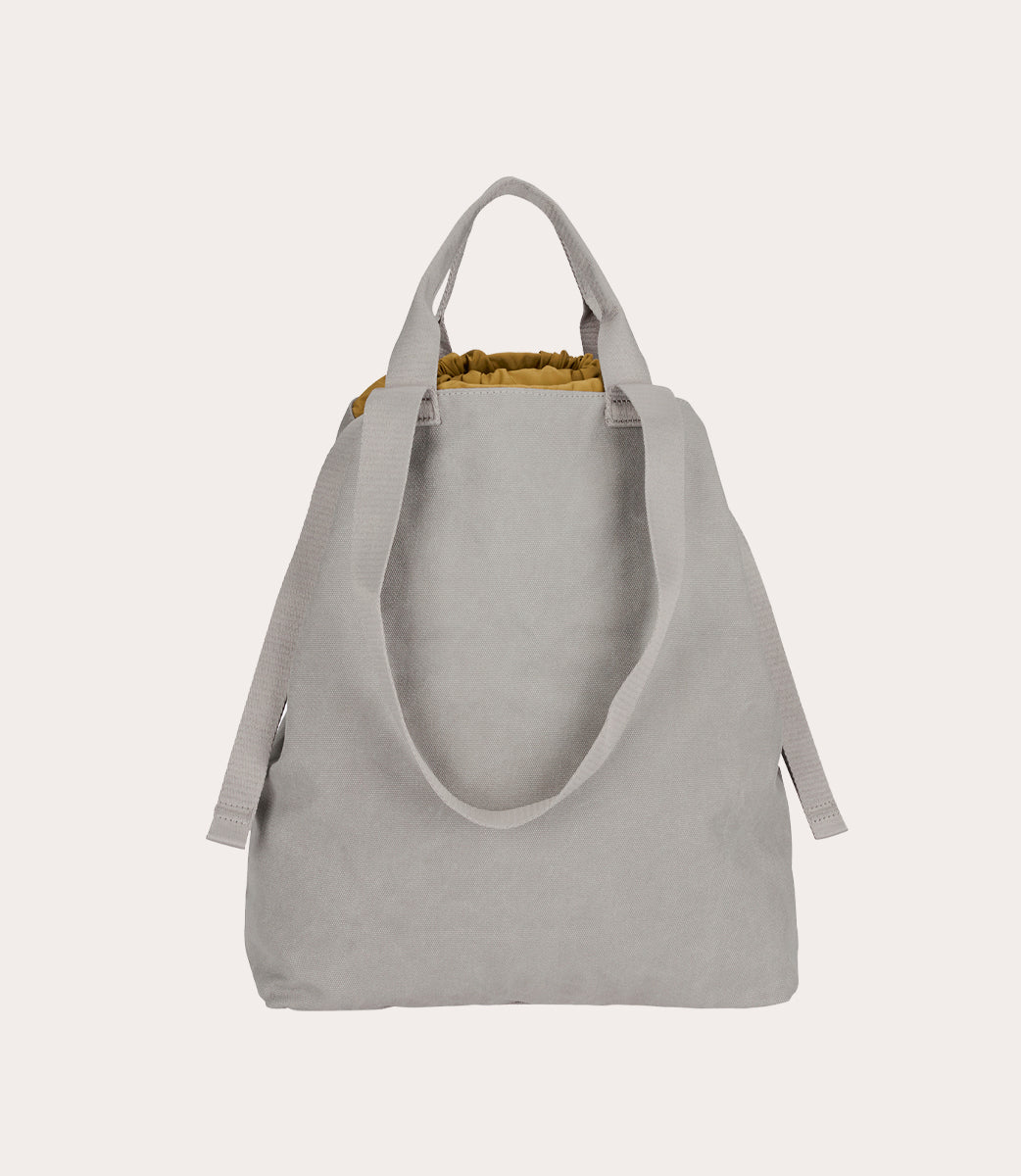 Carry Vertical Medium Grigio, vista laterale
