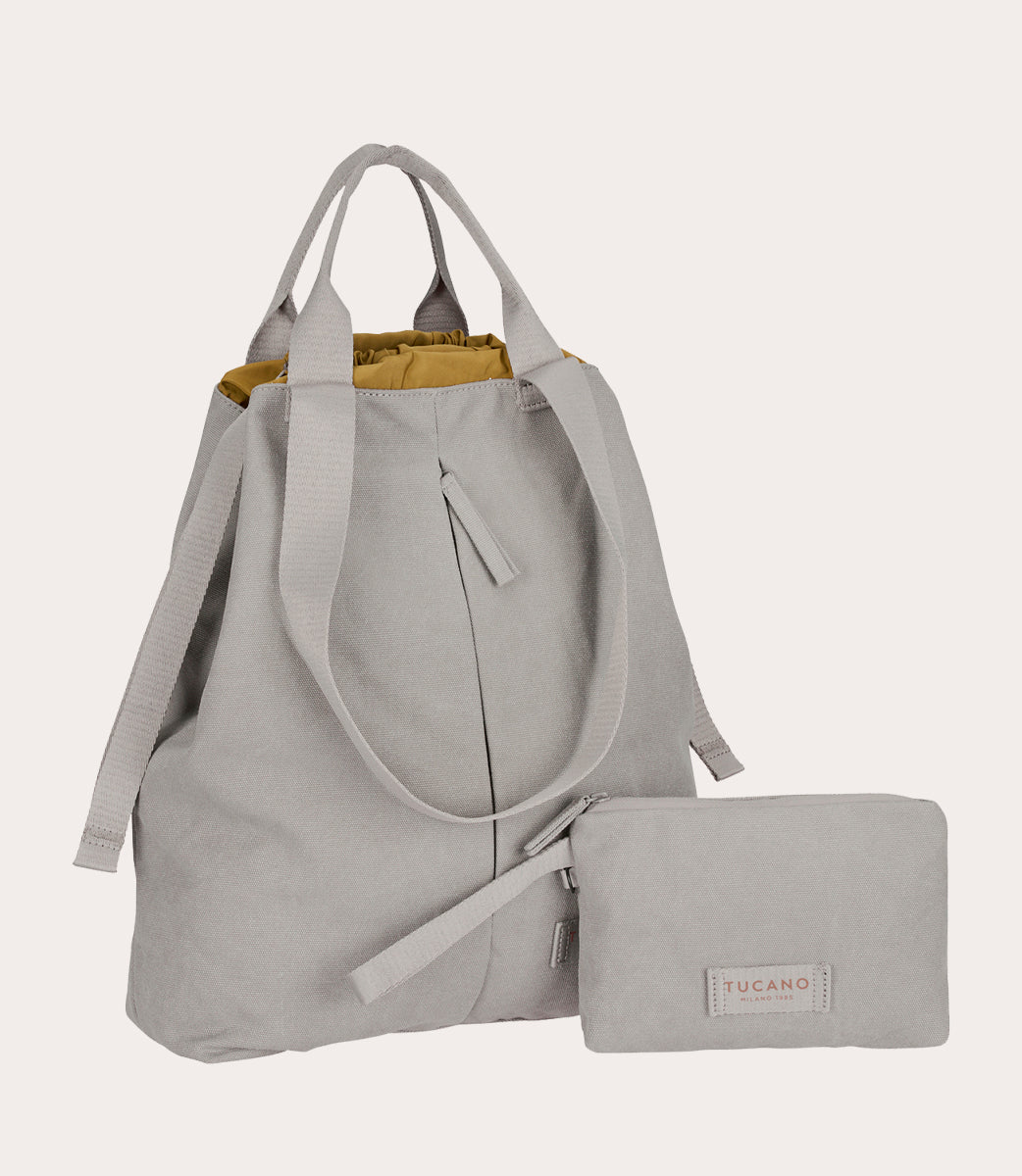 Carry Vertical Medium Grigio, dettaglio interno