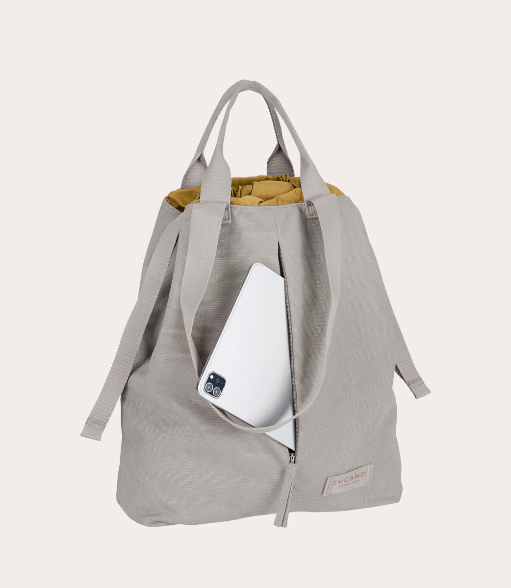 Carry Vertical Medium Grigio, dettaglio