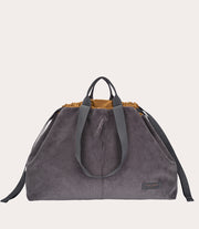 Carry Corduroy Large Grigio, vista frontale