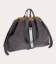 Carry Corduroy Large Grigio, dettaglio