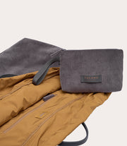 Carry Corduroy Large Grigio, vista superiore