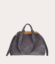 Carry Corduroy Medium Grigio, vista laterale