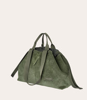 Carry Corduroy Medium Verde, vista posteriore