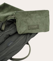 Carry Corduroy Medium Verde, vista superiore