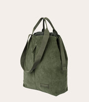Carry Corduroy Vertical Verde, vista posteriore