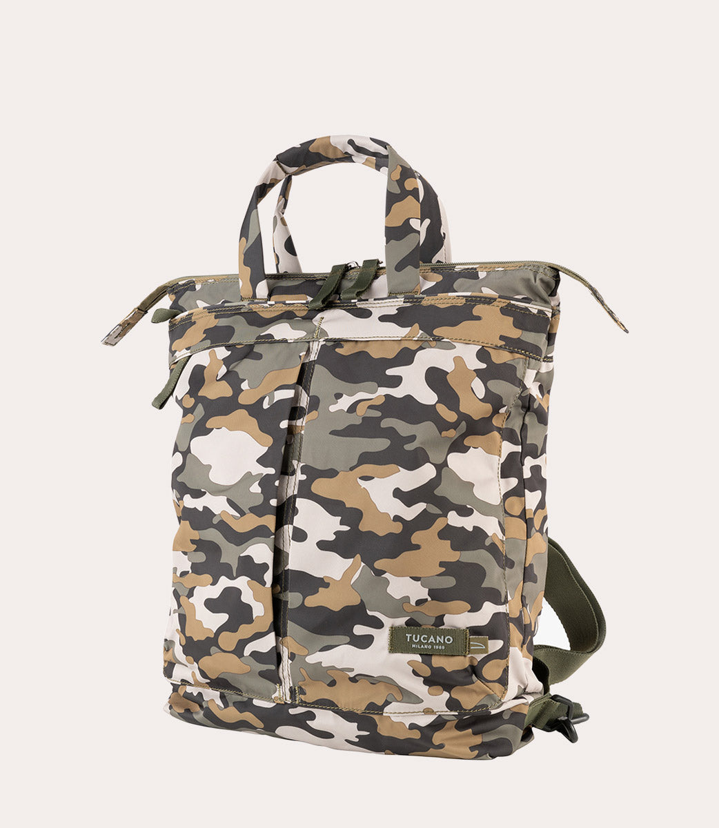 Desert shopper M Verde militare, vista posteriore