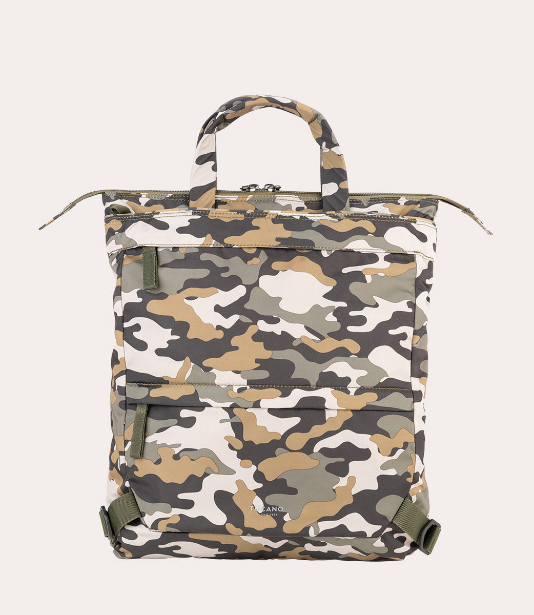 Desert shopper M Verde militare, vista laterale