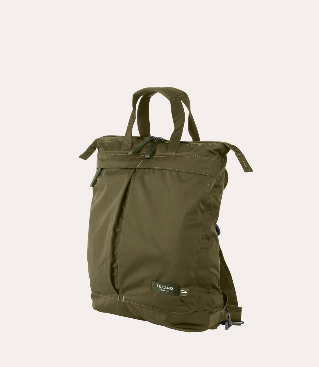 Desert shopper M Verde militare, vista posteriore