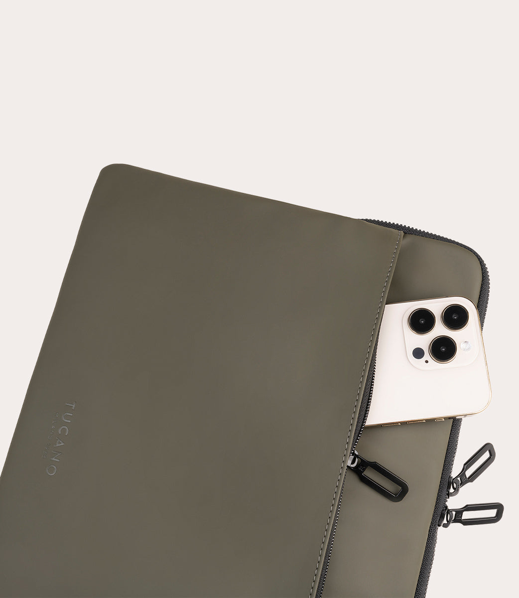 Gommo Sleeve, dettaglio interno