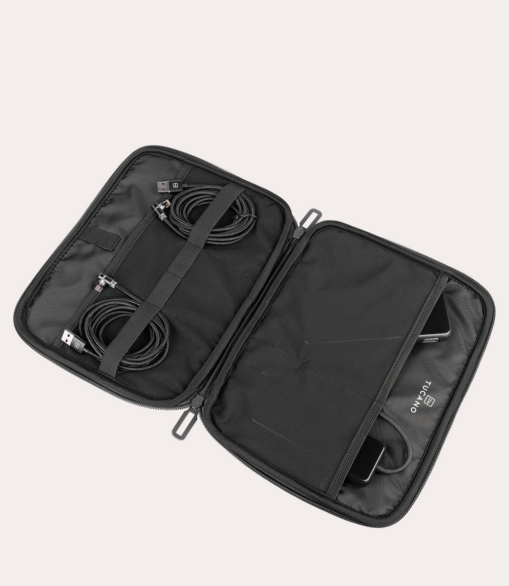 Melange organizer Nero, dettaglio interno