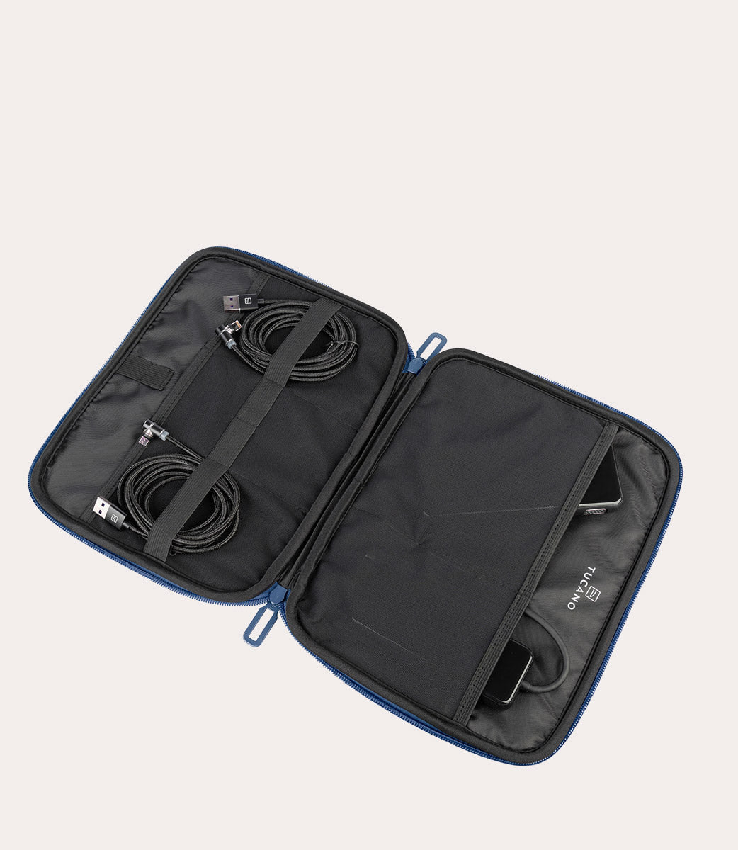 Melange organizer Blu, dettaglio interno