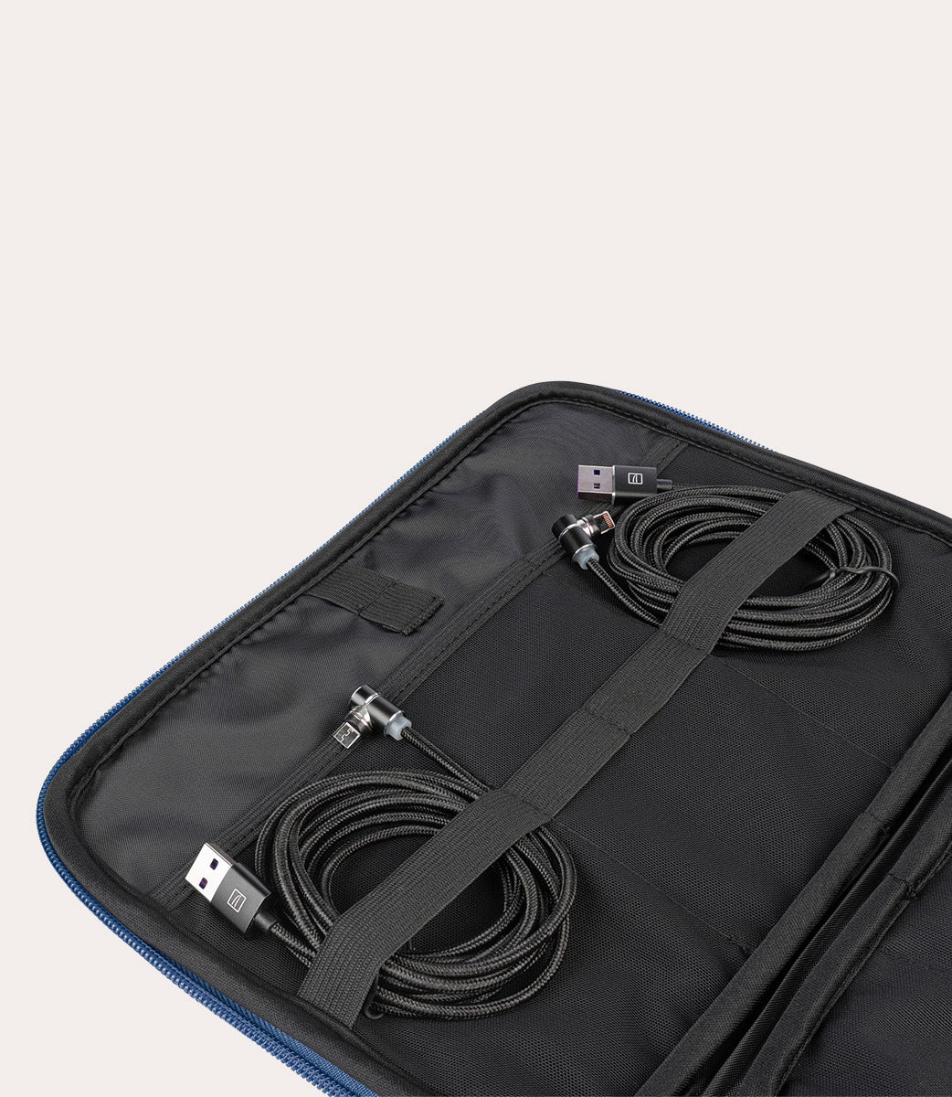 Melange organizer Blu, dettaglio