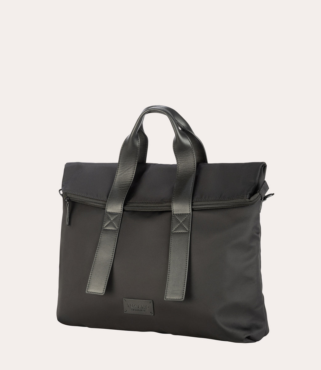 Fold Bag Nero, vista laterale