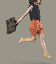 Fold Bag Verde militare, vista posteriore