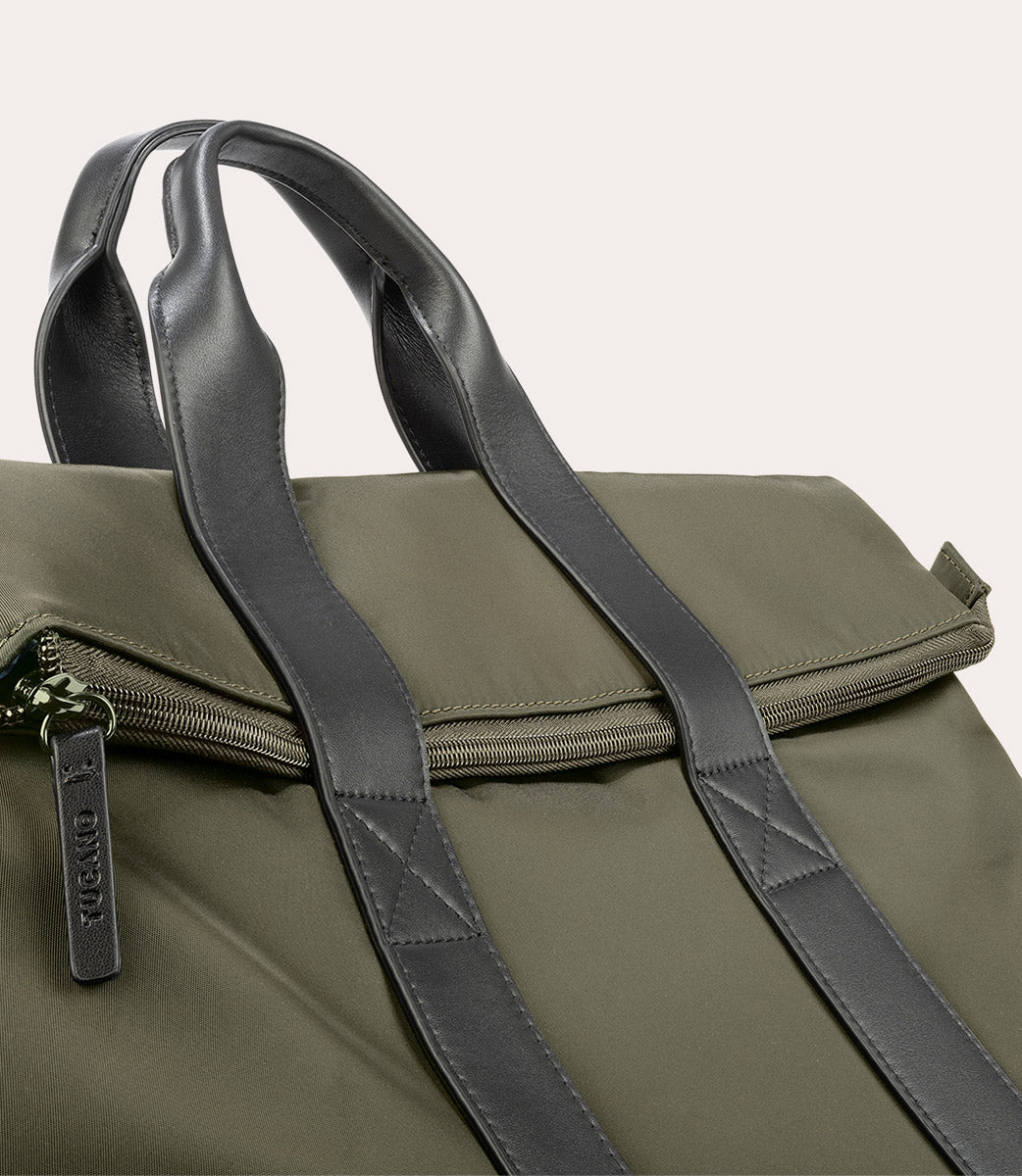 Fold Bag Verde militare, vista superiore