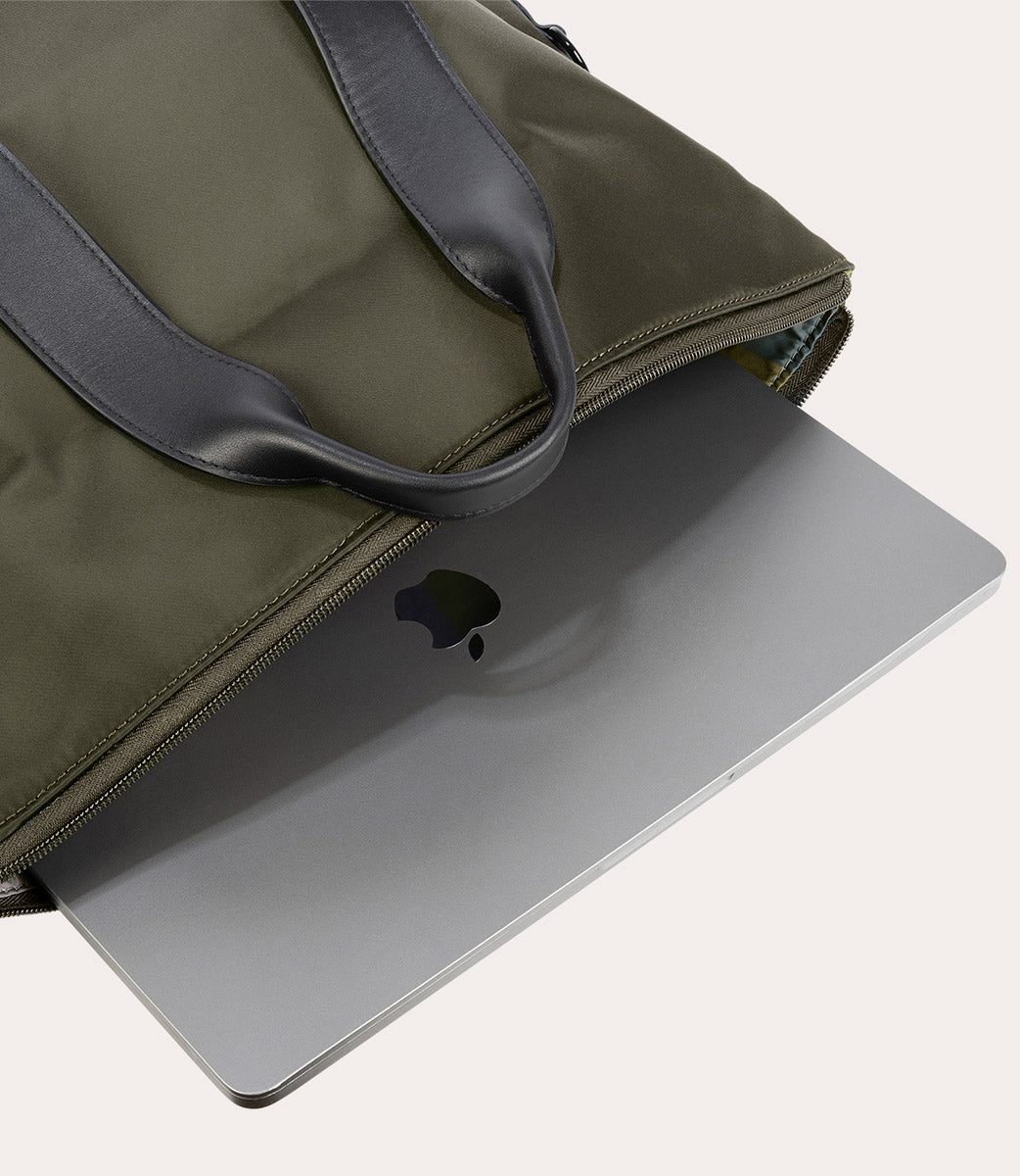 Fold Bag Verde militare, in uso