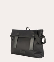 Fold Messenger Bag Nero, vista laterale