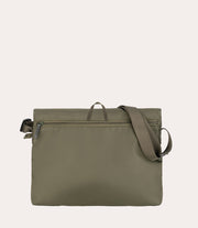 Fold Messenger Bag Verde militare, dettaglio interno