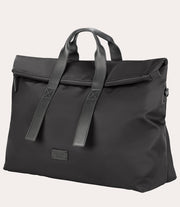 Fold Weekender Bag Nero, vista laterale