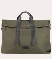 Fold Weekender Bag Verde militare, vista frontale
