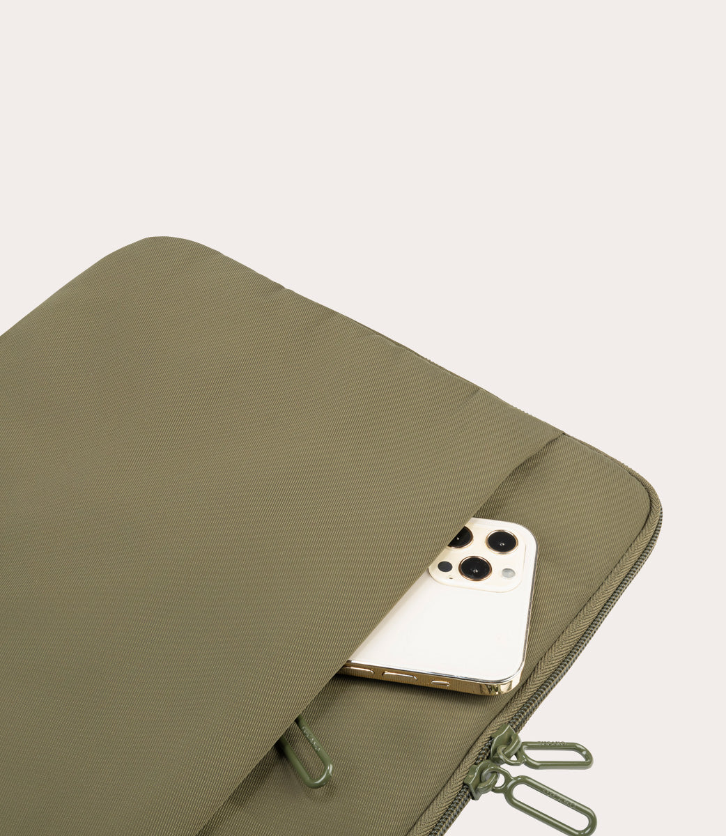 Sandy 13"/14" Verde militare, vista superiore