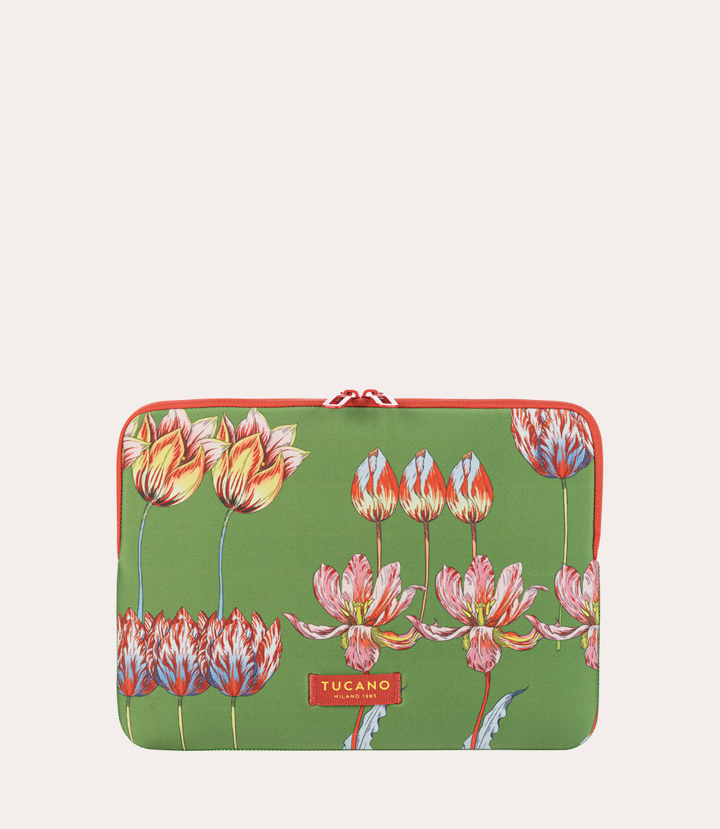 Schizzo Flora Fiori MacBook Air/Pro 13" e Laptop 12", vista frontale