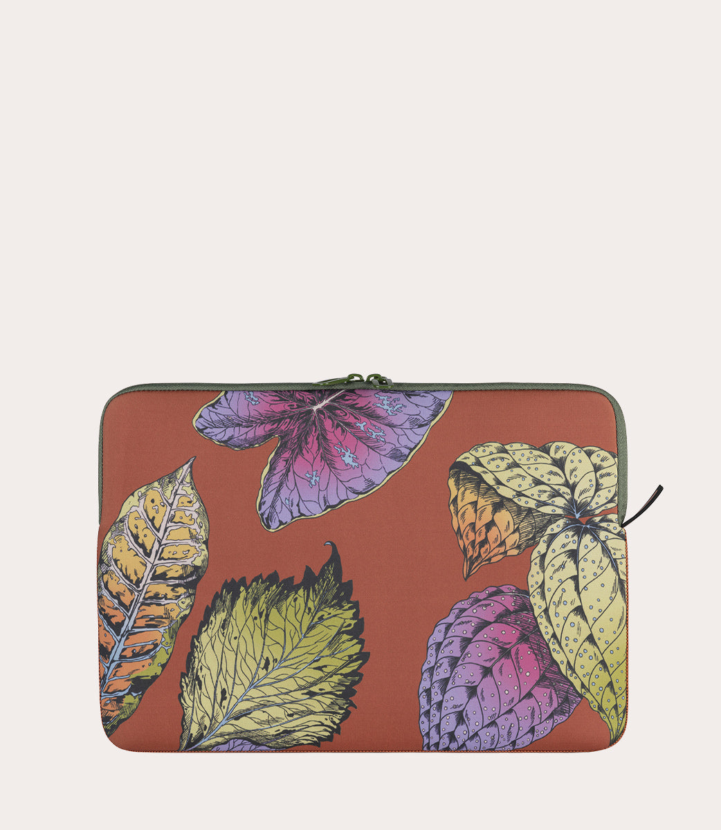 Schizzo Flora Foglie Macbook Air 13" e Laptop 12", vista frontale