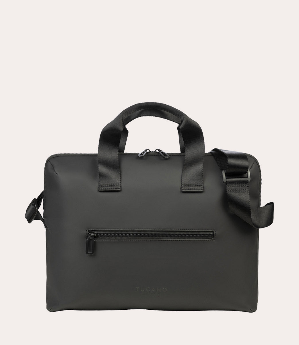 Gommo Bag Nero, vista frontale